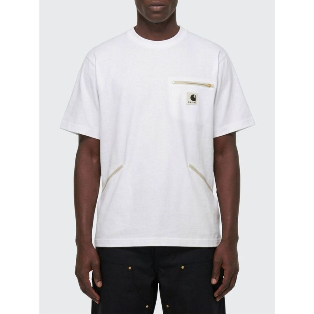 Sacai X Carhartt Wip T-Shirt Men White